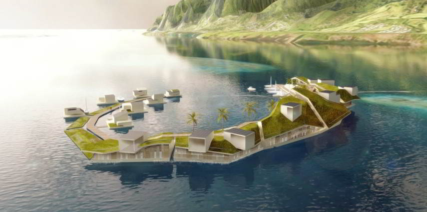 В Сингапуре построят первую в мире плавучую деревню
